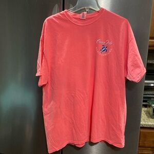 Pink T Shirt Ocean Style North Carolina Women